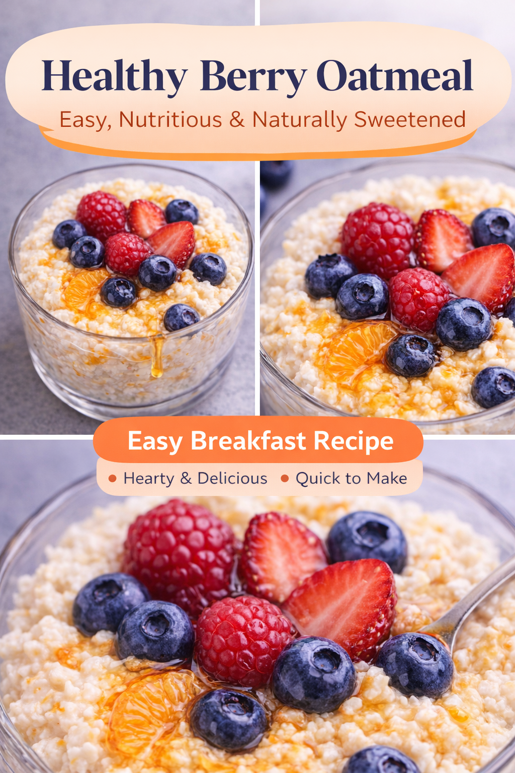 No-Bake Orange Berry Cottage Cheese Cups - A Delightful Treat