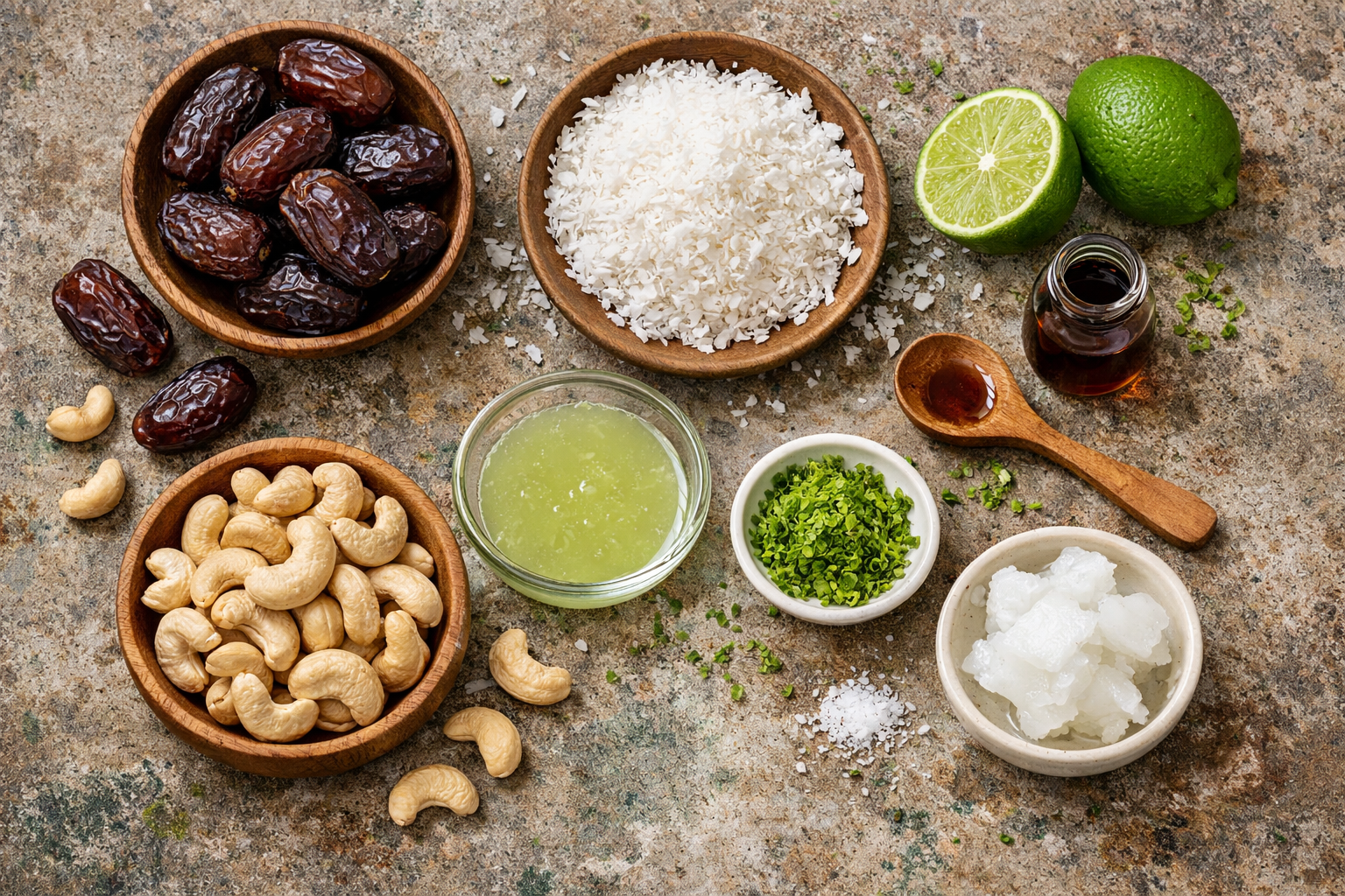 Sweet No-Bake Coconut Lime Date Bars Everyone Will Love
