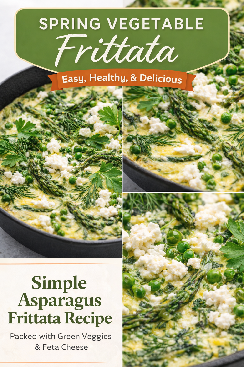 Greek Pea and Herb Frittata