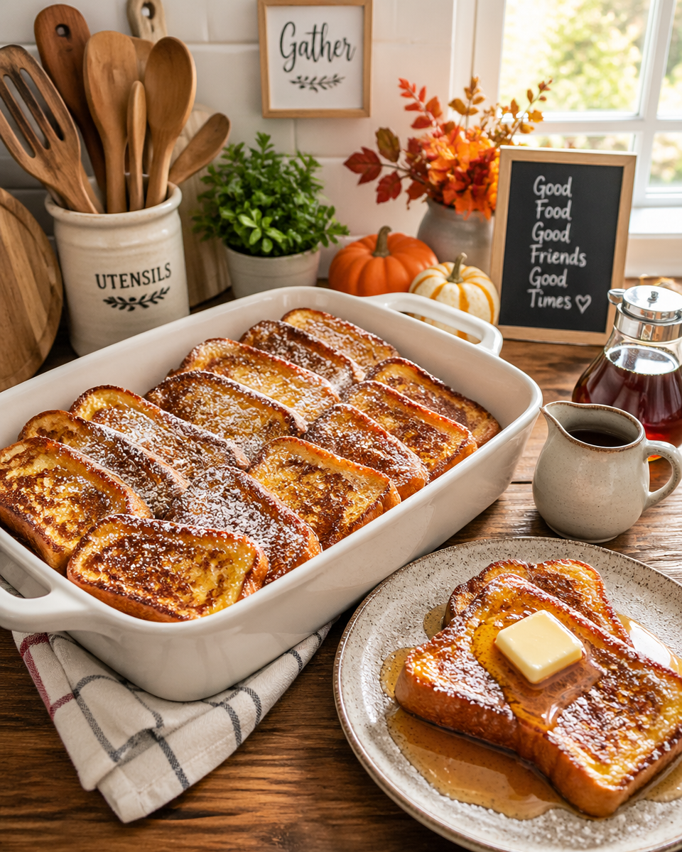 BAKED FRENCH TOAST