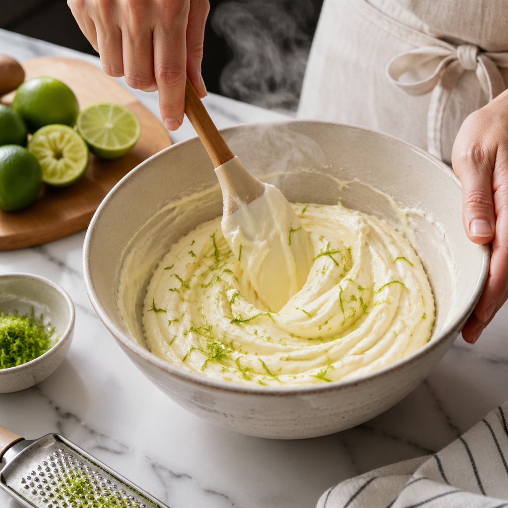 Key Lime Mascarpone Bars (One-Bowl, Bright & Creamy)