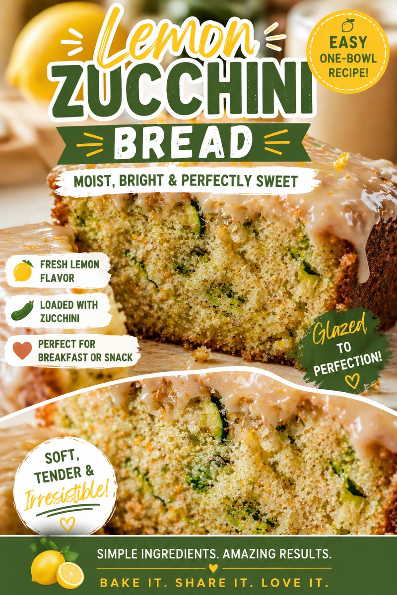 Gluten-Free Lemon Zucchini Snack Cake (One-Bowl, Ultra-Moist)