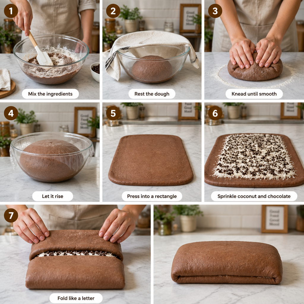 Coconut Chocolate Sandwich Bread (Make-Ahead, Extra-Soft)