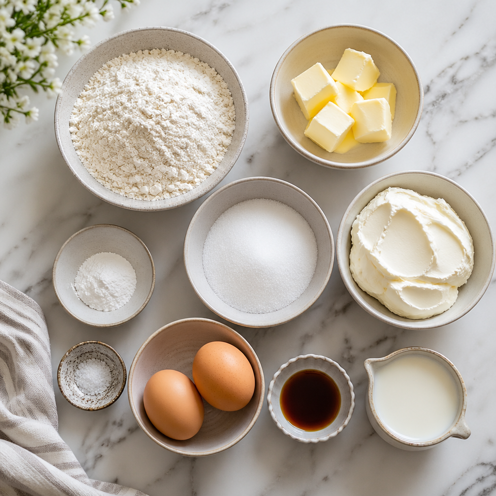Delightful Vanilla Mascarpone Mini Snack Cakes - Soft & Scrumptious