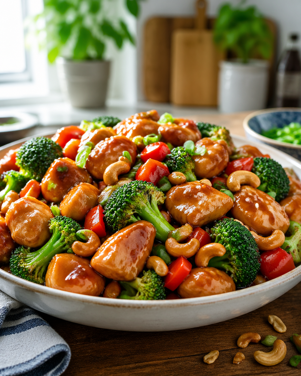 Easy Cashew Chicken Better Than Takeout — 20 Minute Recipe