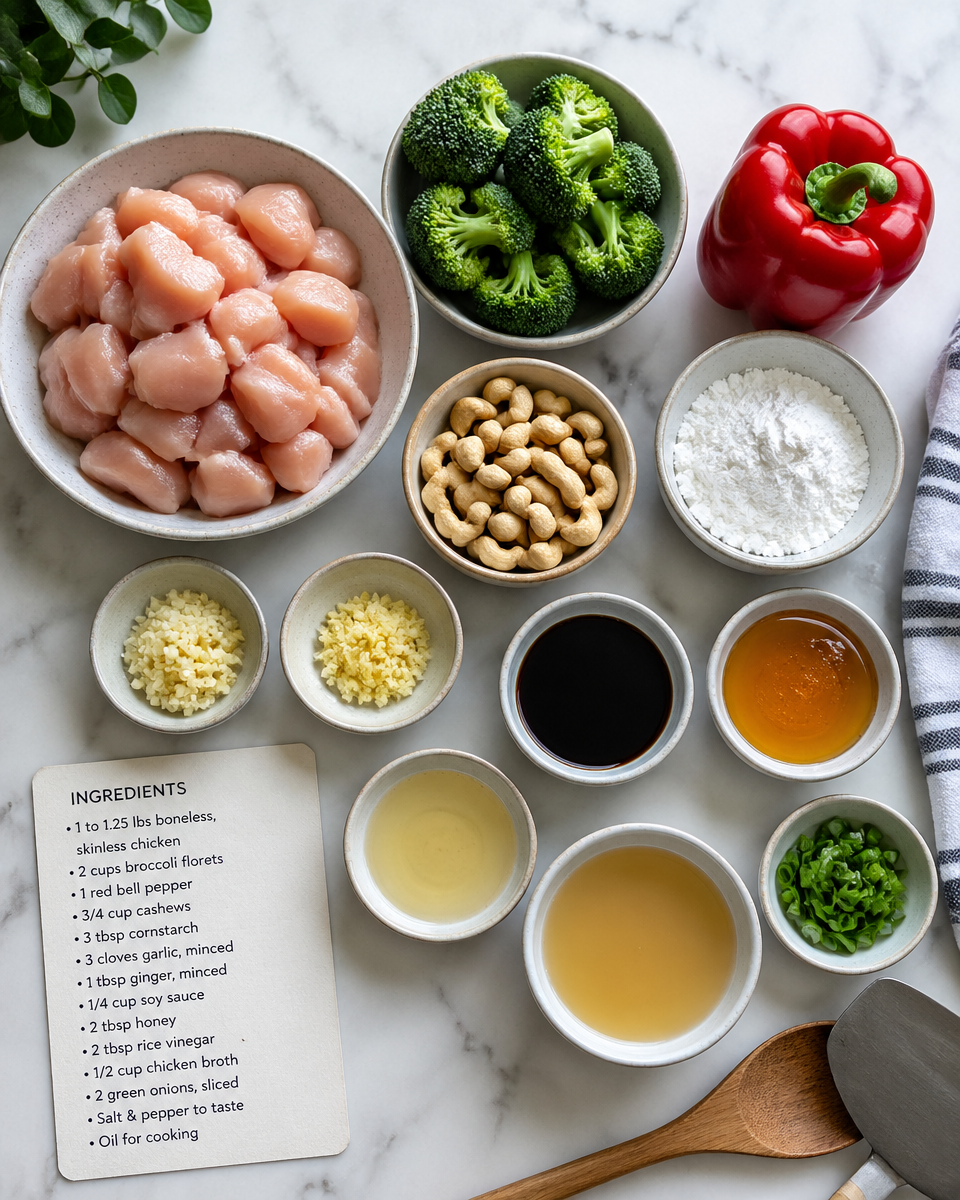 Easy Cashew Chicken Better Than Takeout — 20 Minute Recipe