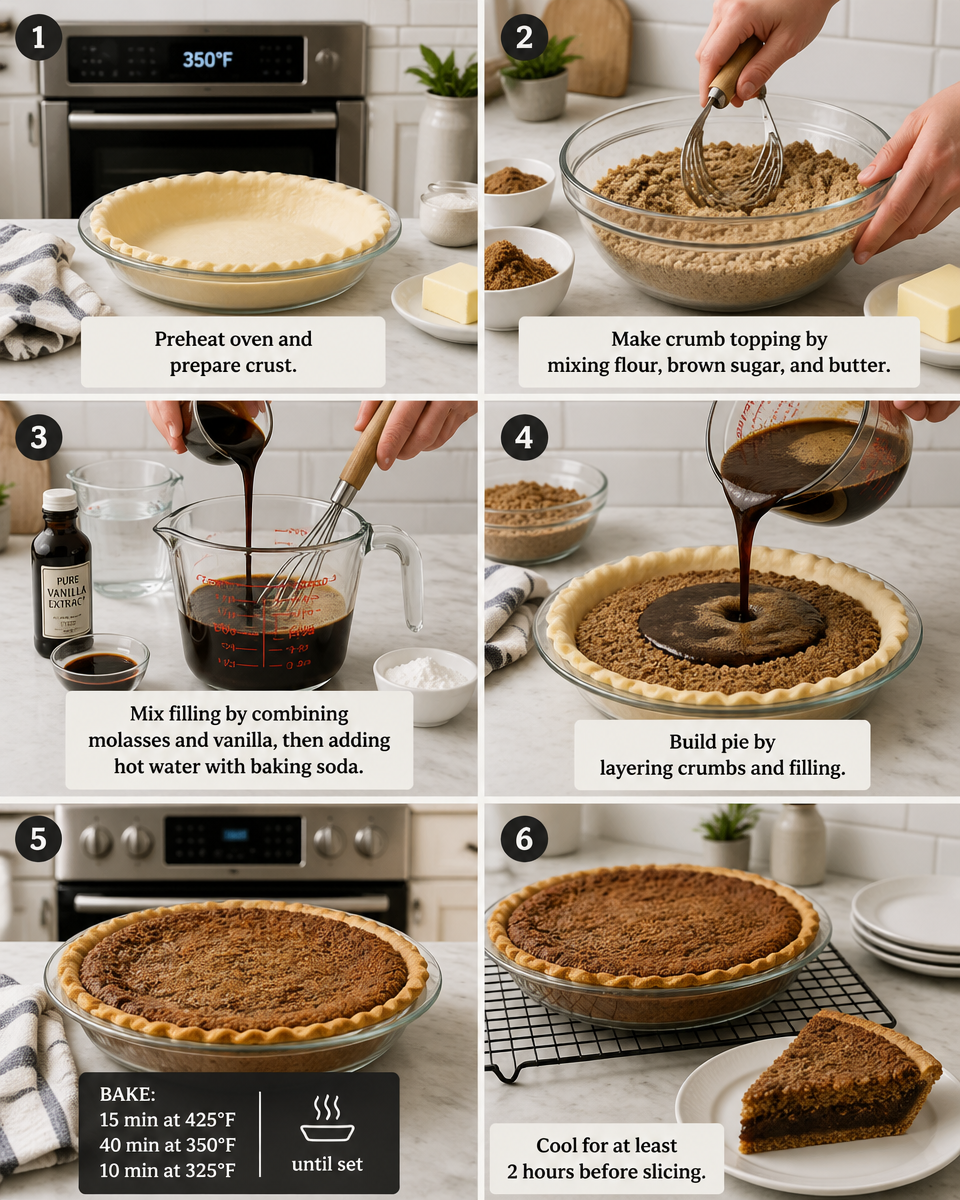 Easy Shoofly Pie Recipe