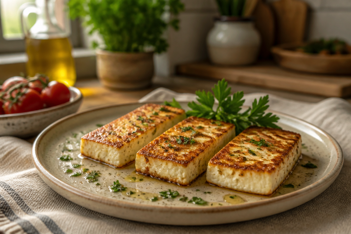 Köstlicher Airfryer Feta mit Zucchini in nur 15 Minuten! 2 airfryer feta