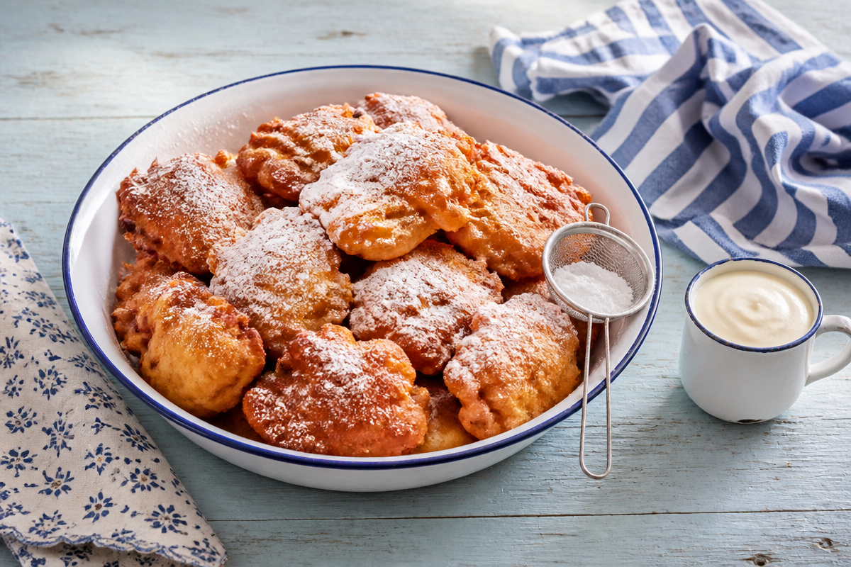 Apfelfritter Airfryer – knusprig und einfach gemacht!