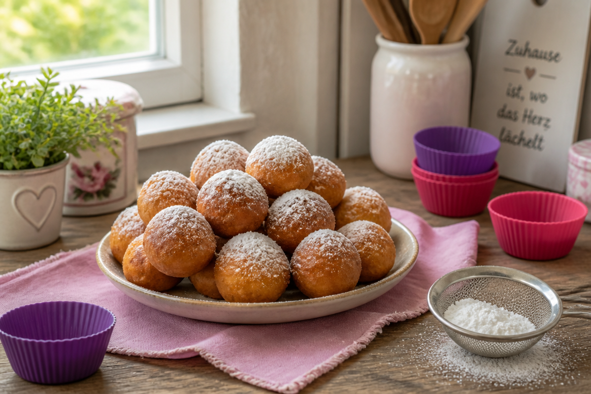 quarkbällchen luftfritteuse