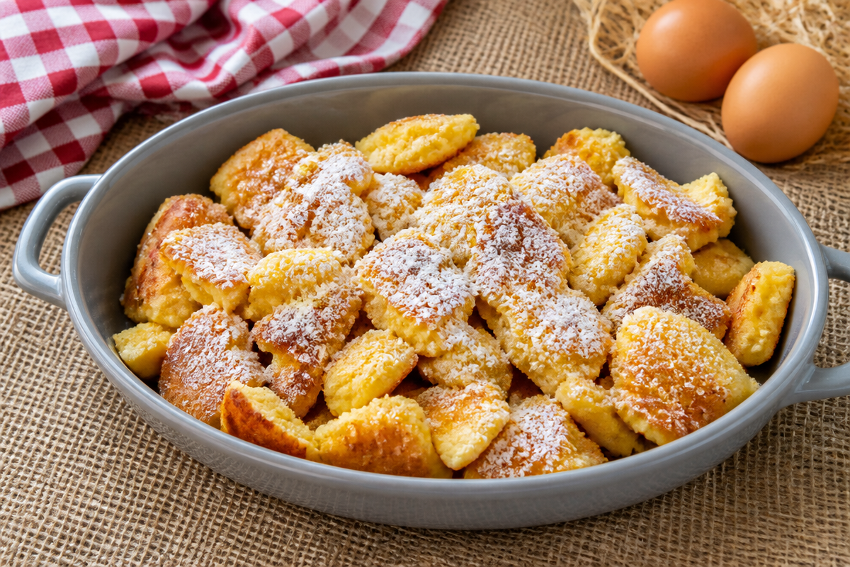 Fluffiger Kaiserschmarrn aus der Luftfritteuse – Einfach lecker!