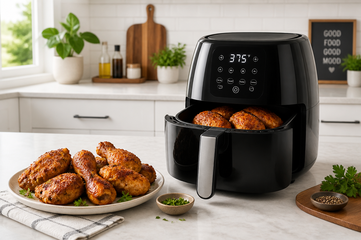 5 leckere Airfryer Hähnchen Rezepte für jede Gelegenheit
