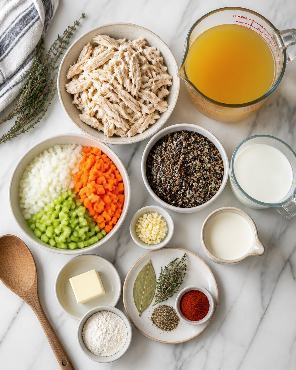 Creamy Chicken and Wild Rice Soup
